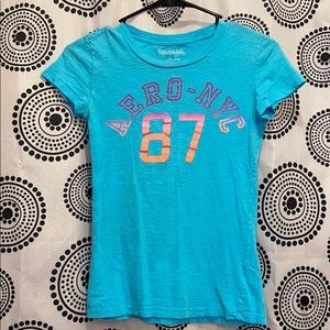 Aeropostal shirt sleeve tee